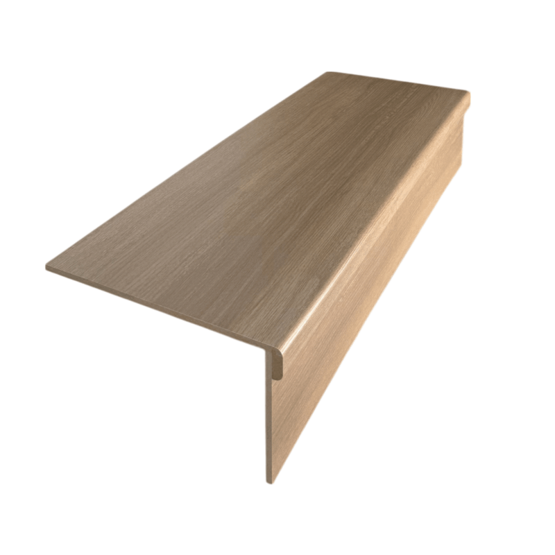 Lizzy Oak Grey laminate stair finish