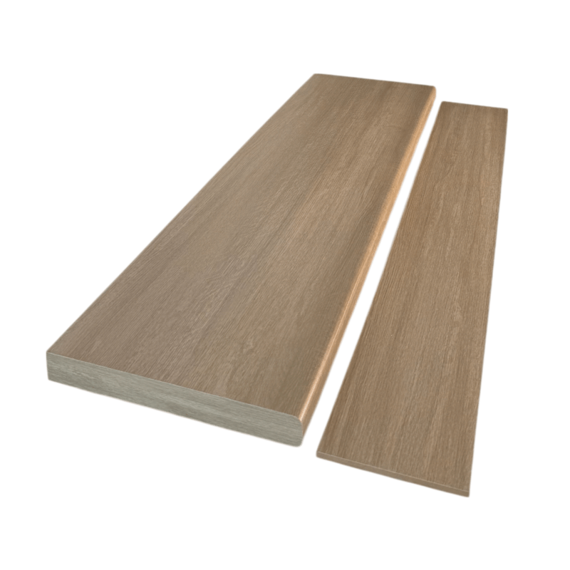 Wild Oak laminate stair finish
