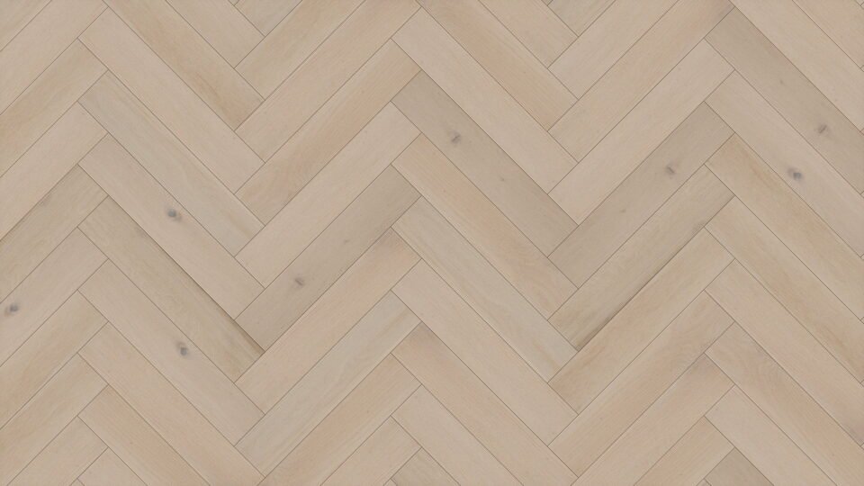 Mountain Chalk Oak Herringbone